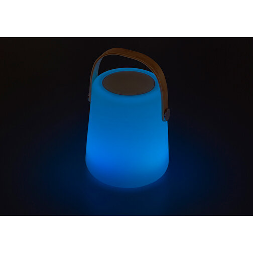 LED Bluetooth Lautsprecher Multi Luna , weiss, Plastik, 19,00cm x 26,00cm x 19,00cm (Länge x Höhe x Breite), Bild 4