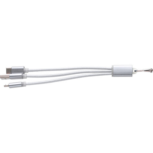 Cable de carga USB de aluminio Alvin, Imagen 1
