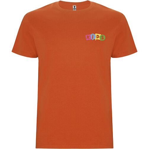 Stafford T-Shirt Für Kinder , orange, Single jersey Strick 100% Baumwolle, 190 g/m2, 9/10, , Bild 2
