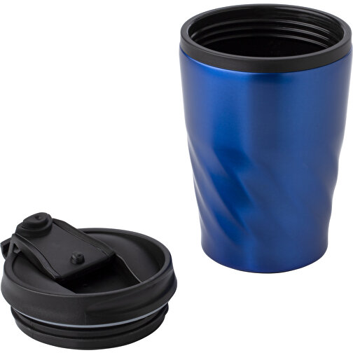 Kaffeebecher Aus Edelstahl Rida (325 Ml) , blau, PP, Edelstahl 201, , Bild 4