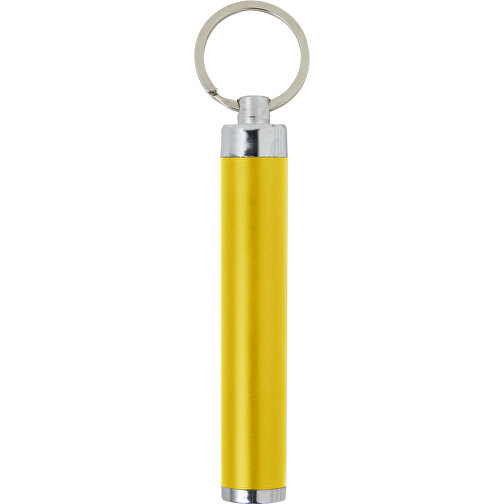 2-in1 LED-Taschenlampe Aus ABS Zola , gelb, ABS, Plastik, Metall, Stahl, , Bild 1