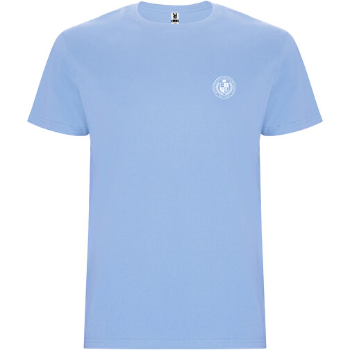 Stafford T-Shirt Für Kinder , himmelblau, Single jersey Strick 100% Baumwolle, 190 g/m2, 9/10, , Bild 2