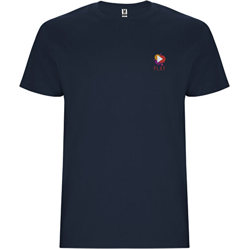 Stafford T-Shirt Für Kinder , navy blue, Single jersey Strick 100% Baumwolle, 190 g/m2, 9/10, , Bild 2