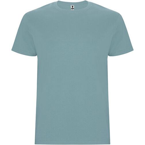 Stafford T-Shirt Für Kinder , dusty blue, Single jersey Strick 100% Baumwolle, 190 g/m2, 11/12, , Bild 1