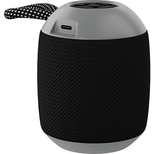 Lautsprecher GrooveFlex , schwarz / grau, Kunststoff, 88,00cm (Höhe), Bild 1