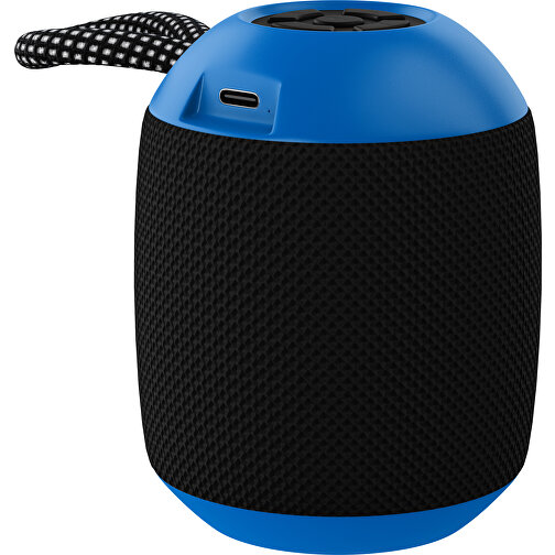 Lautsprecher GrooveFlex , schwarz / kobaltblau, Kunststoff, 88,00cm (Höhe), Bild 1