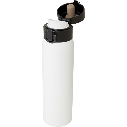 Sika 450 Ml RCS-zertifizierte Isolierflasche Aus Recyceltem Edelstahl , weiss, Recycled stainless steel, Recycelter PP Kunststoff, 6,90cm x 21,40cm x 6,90cm (Länge x Höhe x Breite), Bild 5