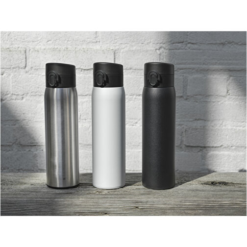 Sika 450 Ml RCS-zertifizierte Isolierflasche Aus Recyceltem Edelstahl , weiß, Recycled stainless steel, Recycelter PP Kunststoff, 6,90cm x 21,40cm x 6,90cm (Länge x Höhe x Breite), Bild 6