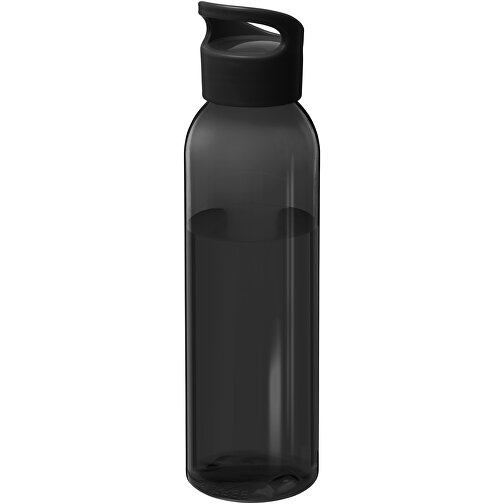 Sky  650 Ml Sportflasche Aus Recyceltem Kunststoff , schwarz, Recycelter PET Kunststoff, Recycelter PP Kunststoff, 6,75cm x 25,40cm x 6,75cm (Länge x Höhe x Breite), Bild 1