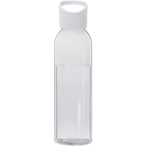 Sky  650 Ml Sportflasche Aus Recyceltem Kunststoff , weiss, Recycelter PET Kunststoff, Recycelter PP Kunststoff, 6,75cm x 25,40cm x 6,75cm (Länge x Höhe x Breite), Bild 3