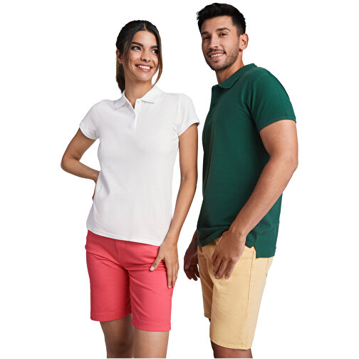 Prince Poloshirt Für Damen , royal, Piqué Strick 100% Bio Baumwolle, 210 g/m2, 2XL, , Bild 4