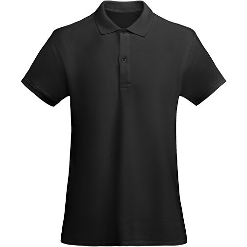 Prince Poloshirt Für Damen , schwarz, Piqué Strick 100% Bio Baumwolle, 210 g/m2, XL, , Bild 1