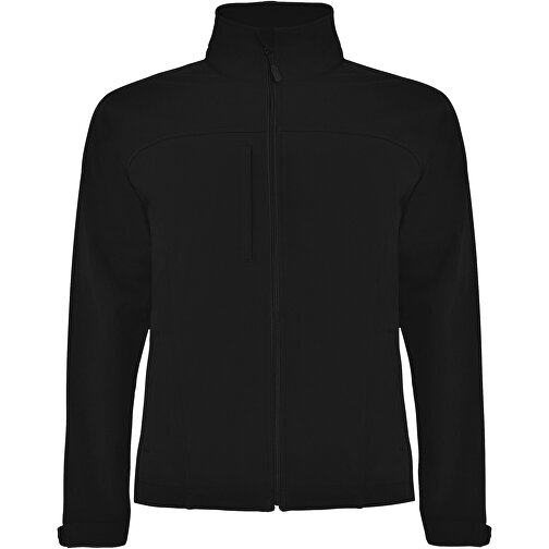 Rudolph Softshelljacke Unisex , schwarz, 95% Polyester, 5% Elastan, 300 g/m2, Bonding, Microfleece 100% Polyester, S, , Bild 1