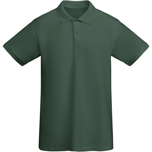 Prince Poloshirt Für Herren , dunkelgrün, Piqué Strick 100% Bio Baumwolle, 210 g/m2, M, , Bild 1
