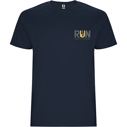 Stafford T-Shirt Für Herren , navy blue, Single jersey Strick 100% Baumwolle, 190 g/m2, 2XL, , Bild 2