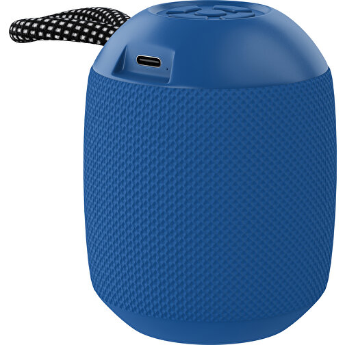 Lautsprecher GrooveFlex , dunkelblau, Kunststoff, 88,00cm (Höhe), Bild 1