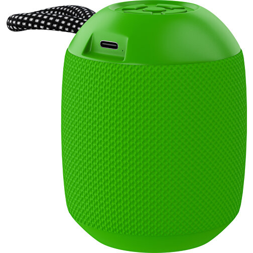 Lautsprecher GrooveFlex , grasgrün, Kunststoff, 88,00cm (Höhe), Bild 1