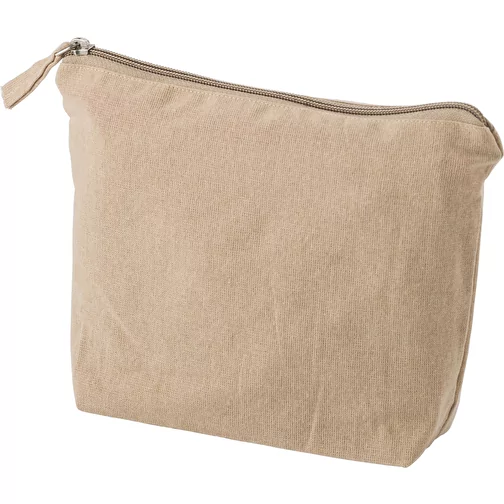 Trousse de toilette en coton recyclé (180 g/m²) Cressida, Image 2