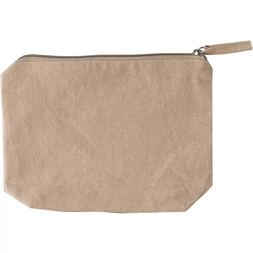 Trousse de toilette en coton recyclé (180 g/m²) Cressida, Image 3
