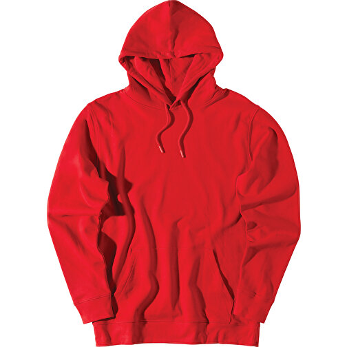 Iqoniq Jasper Hoodie Aus Recycelter Baumwolle , rot, 50% recycelte und 50% biologische Baumwolle, XXL, 79,00cm x 1,00cm (Länge x Höhe), Bild 3