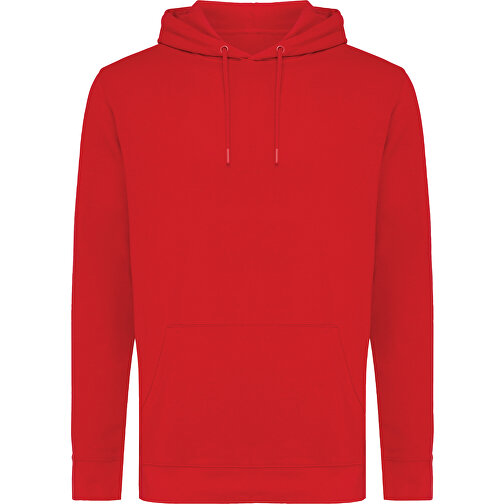 Iqoniq Jasper Hoodie Aus Recycelter Baumwolle , rot, 50% recycelte und 50% biologische Baumwolle, L, 75,00cm x 1,00cm (Länge x Höhe), Bild 1