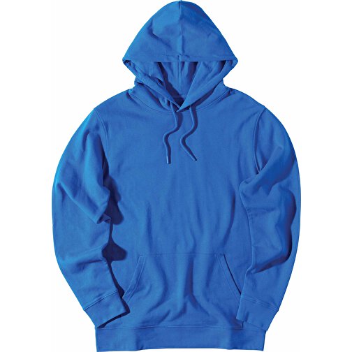 Iqoniq Jasper Hoodie Aus Recycelter Baumwolle , Königsblau, 50% recycelte und 50% biologische Baumwolle, M, 73,00cm x 1,00cm (Länge x Höhe), Bild 3