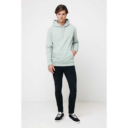 Iqoniq Jasper Hoodie Aus Recycelter Baumwolle , Iceberg green, 50% recycelte und 50% biologische Baumwolle, XXXL, 81,00cm x 1,00cm (Länge x Höhe), Bild 7