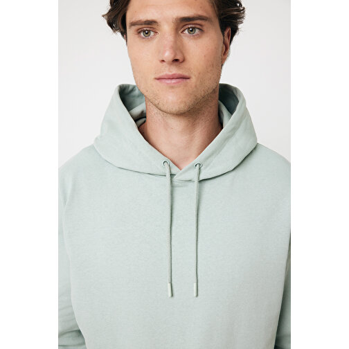 Iqoniq Jasper Hoodie Aus Recycelter Baumwolle , Iceberg green, 50% recycelte und 50% biologische Baumwolle, XXL, 79,00cm x 1,00cm (Länge x Höhe), Bild 12