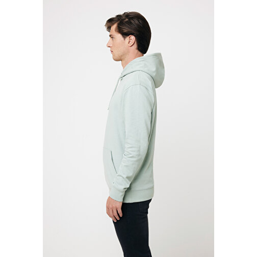 Iqoniq Jasper Hoodie Aus Recycelter Baumwolle , Iceberg green, 50% recycelte und 50% biologische Baumwolle, XXL, 79,00cm x 1,00cm (Länge x Höhe), Bild 8