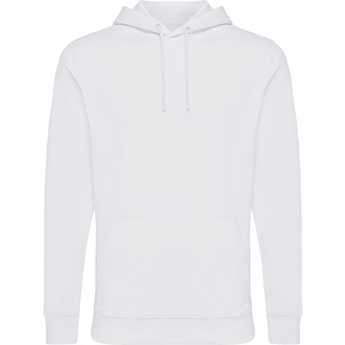 Iqoniq Jasper Hoodie Aus Recycelter Baumwolle , weiss, 50% recycelte und 50% biologische Baumwolle, M, 73,00cm x 1,00cm (Länge x Höhe), Bild 1