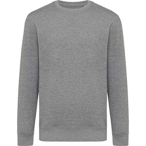 Iqoniq Etosha Lightweight Sweater Aus Recycelter Baumwolle , ungefärbte helles Anthrazit, 30% recycelte und 70% biologische Baumwolle, XL, 76,00cm x 1,00cm (Länge x Höhe), Bild 1