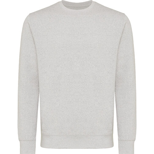 Iqoniq Etosha Lightweight Sweater Aus Recycelter Baumwolle , ungefärbte helles Grau, 30% recycelte und 70% biologische Baumwolle, XXXL, 80,00cm x 1,00cm (Länge x Höhe), Bild 1