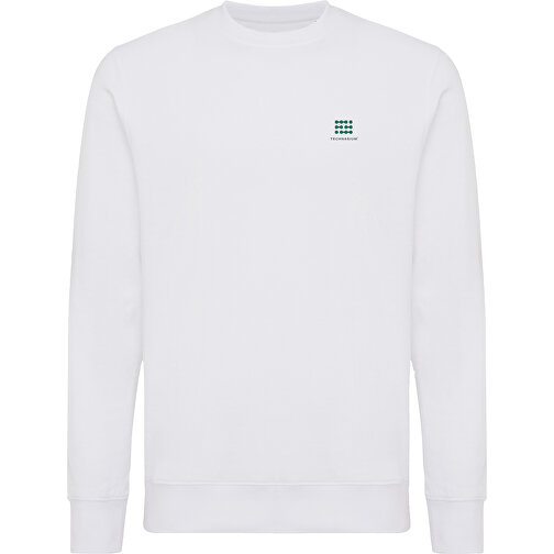 Iqoniq Etosha Lightweight Sweater Aus Recycelter Baumwolle , weiss, 30% recycelte und 70% biologische Baumwolle, XL, 76,00cm x 1,00cm (Länge x Höhe), Bild 12