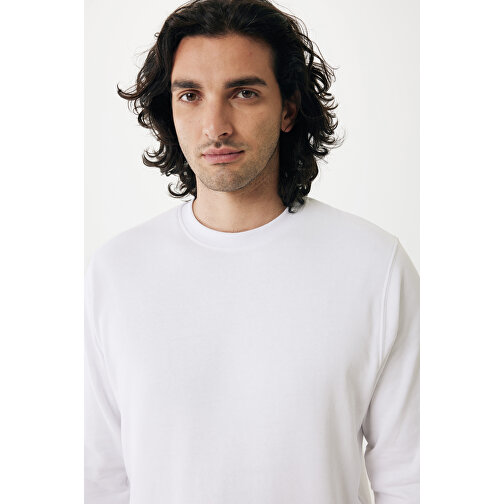 Iqoniq Etosha Lightweight Sweater Aus Recycelter Baumwolle , weiss, 30% recycelte und 70% biologische Baumwolle, 5XL, 83,00cm x 1,00cm (Länge x Höhe), Bild 11