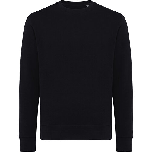 Iqoniq Etosha Lightweight Sweater Aus Recycelter Baumwolle , schwarz, 30% recycelte und 70% biologische Baumwolle, XS, 64,00cm x 1,00cm (Länge x Höhe), Bild 1