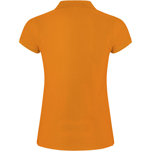 Star Poloshirt Für Damen , orange, Piqué Strick 100% Baumwolle, 200 g/m2, L, , Bild 3