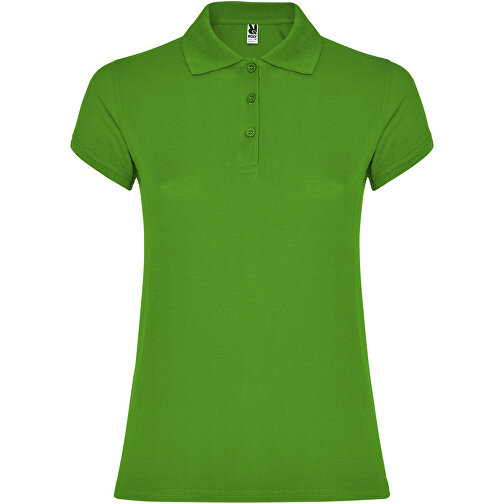 Star Poloshirt Für Damen , grass green, Piqué Strick 100% Baumwolle, 200 g/m2, XL, , Bild 1