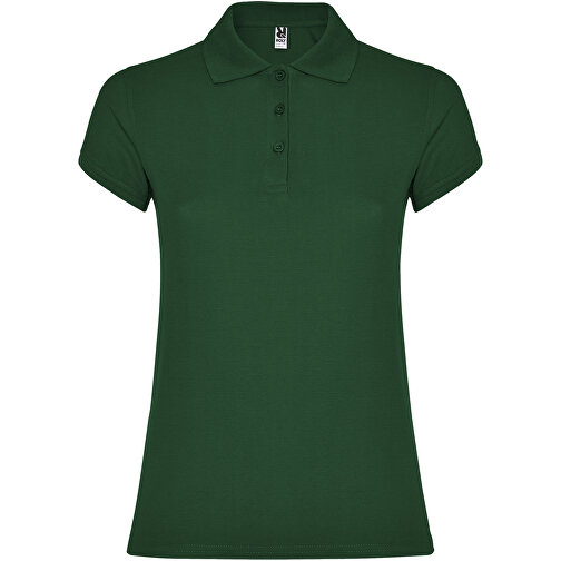 Star Poloshirt Für Damen , dunkelgrün, Piqué Strick 100% Baumwolle, 200 g/m2, 3XL, , Bild 1