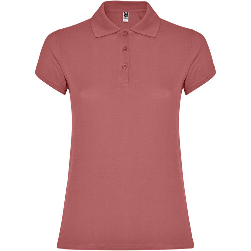 Star Poloshirt Für Damen , chrysanthemum red, Piqué Strick 100% Baumwolle, 200 g/m2, 3XL, , Bild 1