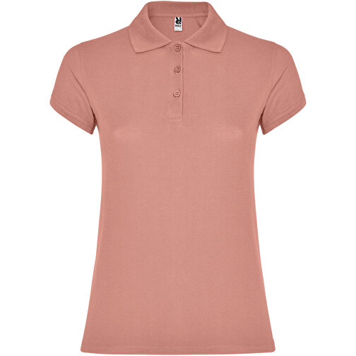 Star Poloshirt Für Damen , clay orange, Piqué Strick 100% Baumwolle, 200 g/m2, S, , Bild 1