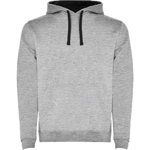 Urban Kapuzenpullover Für Herren , marl grey / black, Strick 50% Baumwolle, 50% Polyester, 280 g/m2, 3XL, , Bild 1