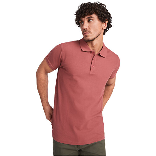 Star Poloshirt Für Herren , clay orange, Piqué Strick 100% Baumwolle, 200 g/m2, 3XL, , Bild 3