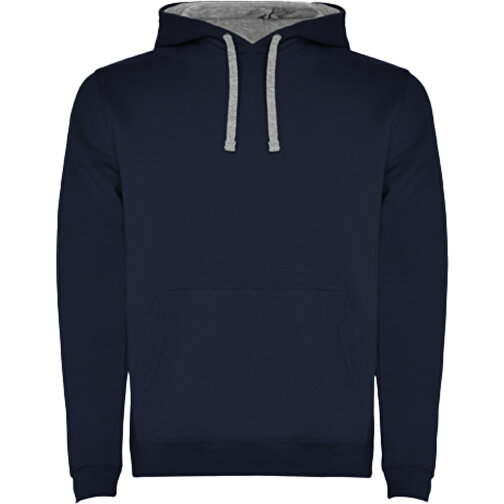 Urban Kapuzenpullover Für Herren , navy blue / marl grey, Strick 50% Baumwolle, 50% Polyester, 280 g/m2, 2XL, , Bild 1