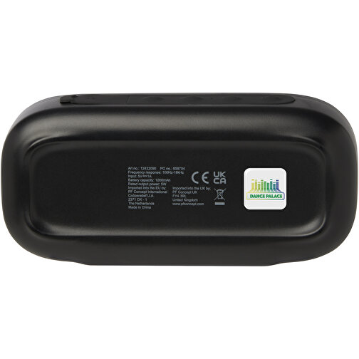 Stark 2.0 Bluetooth® Lautsprecher Aus Recyceltem Kunststoff, 5W, IPX5 , schwarz, Recycelter ABS Kunststoff, 15,80cm x 3,10cm x 7,40cm (Länge x Höhe x Breite), Bild 2