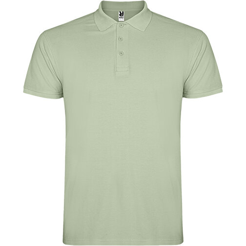 Star Poloshirt Für Herren , mist green, Piqué Strick 100% Baumwolle, 200 g/m2, 2XL, , Bild 1