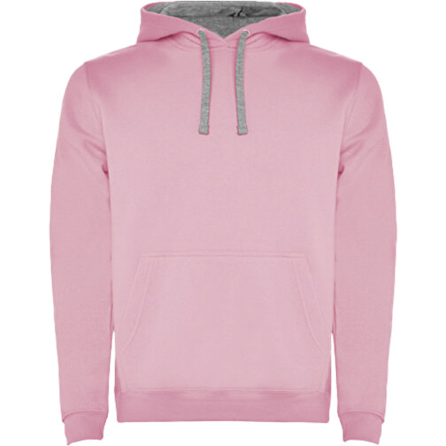 Urban Kapuzenpullover Für Herren , light pink / marl grey, Strick 50% Baumwolle, 50% Polyester, 280 g/m2, 2XL, , Bild 1