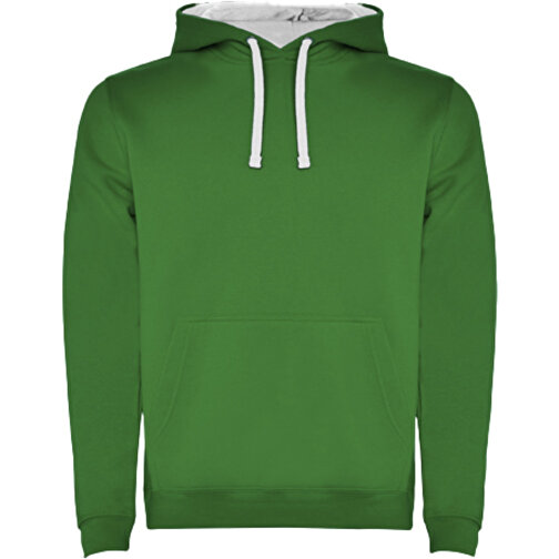 Urban Kapuzenpullover Für Herren , kelly green / white, Strick 50% Baumwolle, 50% Polyester, 280 g/m2, XL, , Bild 1