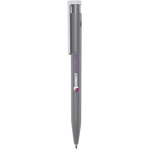 Unix Kugelschreiber Aus Recyceltem Kunststoff , grau, Recycelter ABS Kunststoff, 13,90cm (Länge), Bild 2