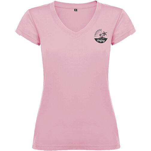 Camiseta de cuello de pico de manga corta para mujer 'Victoria', Imagen 2