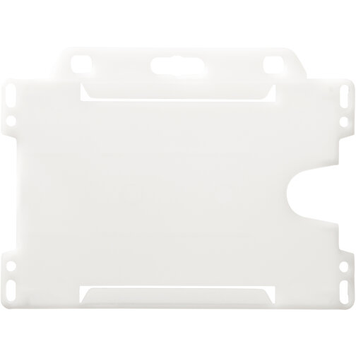 Porta badge in plastica riciclata Vega, Immagine 4